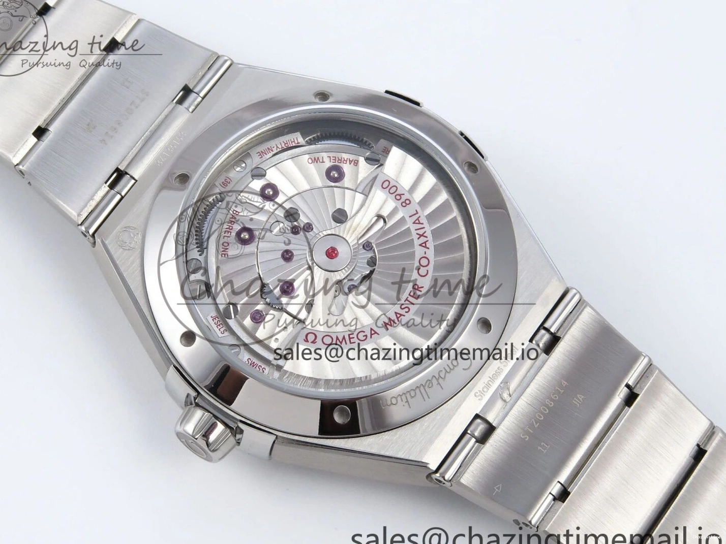 0224 Constellation 41mm SS ASWF 1:1 Best Edition Gray Dial on SS Bracelet A Breathable 7696